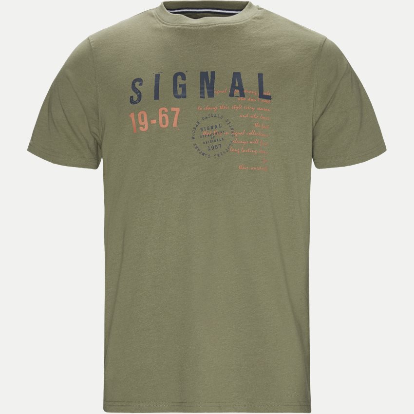 Signal T-shirts WAINE LOGO ARMY MEL